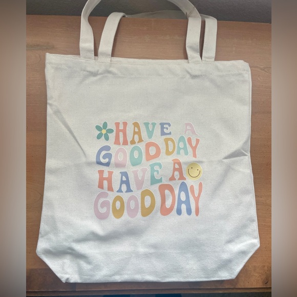 ⭐️NEW⭐️ Cotton canvas tote bag - Picture 1 of 6
